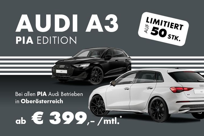 Inserat: Audi A3 PIA Edition