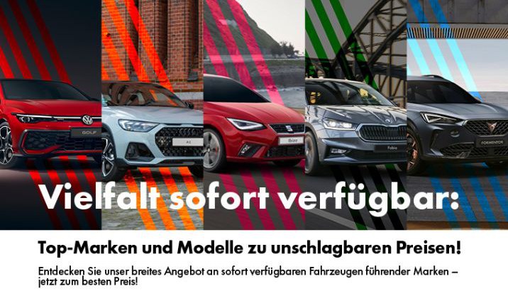 VW, Audi, Seat, Škoda & Cupra Kurzzulassungen